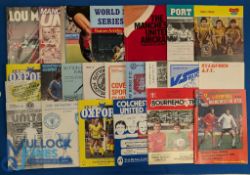 1983/84 Manchester Utd aways 1984 World Soccer Series tourney programme covering Australia,