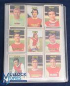 A&BC 1970-71 Bubble Gum Football Orange Back Cards, a collection of #166 assorted cards in mixed