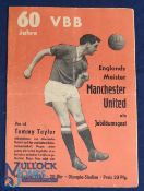 Pre-season friendly Berlin Stadtelf v Manchester Utd at the Olympic Stadium, Berlin 14 August