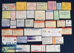 Football Tickets: Collection of interesting fixtures to include 1970 Real Madrid v AC Milan the