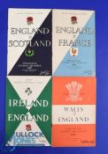 1957 England's Rugby Programmes (4): England Grand Slam season, home v France and Scotland and