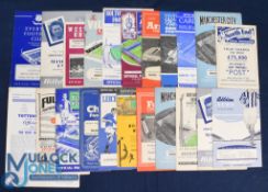 1960/61 Manchester Utd aways complete league season (21) plus Manchester City (August-abandoned),