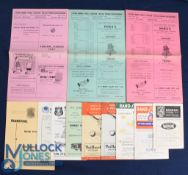 Selection of football programmes from South Africa to include 1952 Durban FA 17 May 1952 fixtures