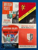1971 British & I Lions Test Rugby Programmes (4): The complete set of tests from the famously