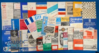 1968/69 Manchester Utd complete home league match programmes (21) + match tickets Manchester City,