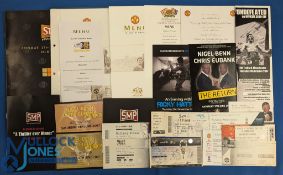 Selection of varied memorabilia at Old Trafford to include 1995 Rugby Premiership Final (Leeds v