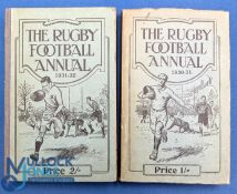 1930-1 and 1931-2 Rugby Football Annuals (2): Pair of editions of the popular packed annual, the