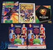 Panini Sticker Albums, a mixed collection to include 2x 2024 Women's super league - one missing only