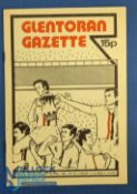 1977/78 European Cup match programme Glentoran v Valur (Iceland) 29 September 1977; good. (1)