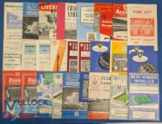 Assorted 1960s Football Programmes features 61/62 Huddersfield Town v Carlisle United, 62/63