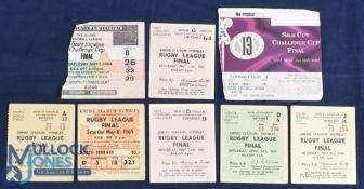 1954-92 Rugby League Cup Final Tickets (8): To include 1954, 55, 59, 61, 63, 84 and 1992