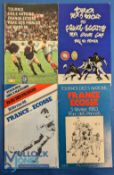 1983-89 France v Scotland Rugby Programmes (4): Another fine foursome from Paris, all G/VG