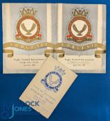 1948 & 49 ATC International Rugby Programmes (3): These Air Training Corps matches were quite a