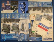 Collection of 1950s/60s Birmingham City football programmes features 1956 FA Cup Final (poor),