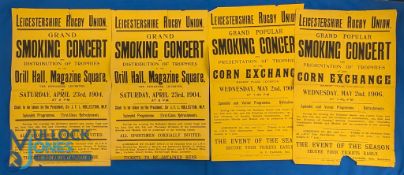 1904-6 Leicestershire Rugby Concert & Award Posters (4): 17