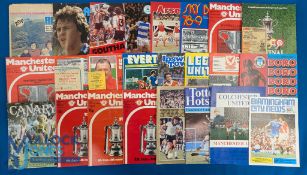 1978/79 Manchester Utd complete season home programmes (21), FLC homes Stockport County, Watford;