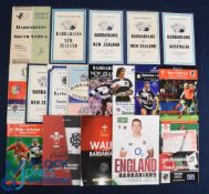 1952-2023 Barbarians v Nations Rugby Programmes (18): v S Africa 1952, 2000; v New Zealand 1954,