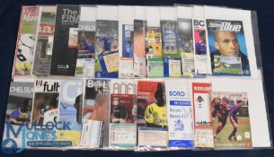 2004/2005 Manchester Utd away match programmes Charlton Athletic + match ticket, Liverpool + match