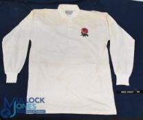 1992 Wade Dooley's Match worn England Rugby Jersey: v Ireland, the giant lock's no.5 classic