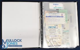 Football Tickets: Bolton Wanderers ticket collection 1973/74 to 2010/11, here are some worth