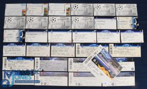 Football Tickets: Chelsea European home match tickets 1994/95 Austria Memphis, 1998/99 Valerenga,