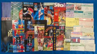 1993/94 Manchester Utd FAC complete cup run to include Sheffield Utd (away + ticket), Norwich