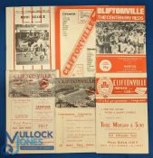 Selection of Cliftonville home programmes 1959/60 Ards, 1962/63 Derry City (City Cup), 1971/72