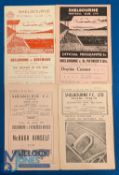 Selection of Shelbourne home match programmes v 1950/51 Dundalk, v 1952/53 Evergreen Utd, v 1954/