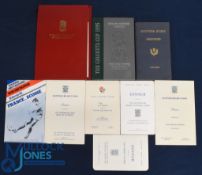 Scottish Interest Rugby Specials (9): Two lovely near mint VIP bound editions, England v Scotland