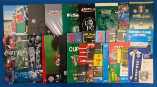 Selection of Football League Cup final programmes 1964 Leicester City v Stoke City, 1965 Chelsea v