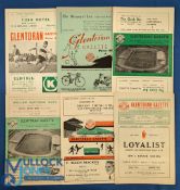 Selection of Glentoran home match programmes 1951/52 Glenavon, 1955/56 Linfield, 1957/58 Bangor,