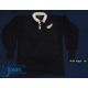 1983 Bernie Fraser's Match worn NZ All Blacks Rugby Jersey: Classic unadorned black, silver fern - Image 1 of 2
