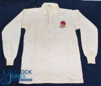 1985 England Match worn Rugby Jersey: 42
