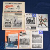 Selection of Germany match programmes 1955/56 Borussia Dortmund v Karlsruher SC League