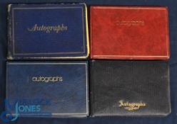 Mostly Wigan R League Autograph Books (4): Some with wear, others almost new, a quartet of books