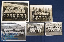 Sheffield United press team photographs from early 1950s onwards, all black & white and featuring