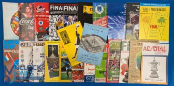 Selection of European/British big match programmes to include 1968 The 20th International tourney Di