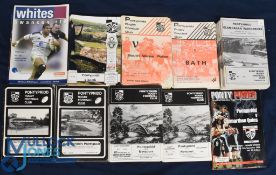 1970s on, Welsh & English Club Rugby Programmes (c.510): Over 300 Pontypridd, 85 Llanelli, 88