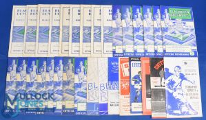 Selection of Blackburn Rovers home match programmes 1954/55 Hull City, Port Vale, Rotherham Utd,