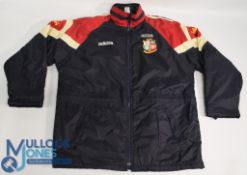 1997 British & I Lions, Manager's Jacket: Substantial touchline wear, official logoed issue worn