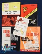 1966 British & I Lions in NZ Rugby Programmes (5): v NZ 4th test, NZ Juniors, Waikato (2