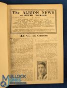 Pre-War 1936/1937 Div. 1 West Bromwich Albion bound volume to include First Division fixture (21)