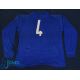 1979 Francis Haget's Match worn France Rugby Jersey: The great lock's large, deep blue jersey, - Image 2 of 2