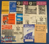Mixed Scottish football programmes (16) features 66/67 East Fife v Third Lanark, 63/4 Aberdeen v