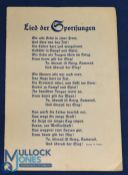 1937 German publication, similar to a match programme, Schalke 04 v 1st FC Nurnberg league