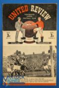 1948/49 Manchester Utd v Portsmouth (newly crowned champions) Div. 1 match programme 7 May 1949 (