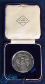 1969-70 Rugby League Challenge Cup Runners-up Medal: Silver hallmarked, boxed, circular official
