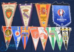 European Football Team Pennants: to include teams of Rapid Wien SC, FC Koln, Fortuna Dusseldorf,