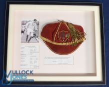 Scarce 1960 Rugby League World Cup Winners Cap: From one of the only three such GB wins, awarded