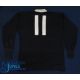 1983 Bernie Fraser's Match worn NZ All Blacks Rugby Jersey: Classic unadorned black, silver fern - Image 2 of 2